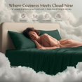 thumbnail image 4 of Queen Bed Sheet Set - 4 Piece Bedding - Soft Brushed Microfiber Fabric - Shrinkage & Fade Resistant - Easy Care (Grey), 4 of 13