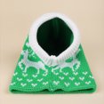 thumbnail image 7 of Dog Winter Hat Scarf Set Knitted Pet Christmas Warm Accessories, Cozy Neck Ear Warmer Hood for Small Medium Large Cats Dogs, Holiday Party Photo Outfit Cold Weather Gear L, 7 of 7