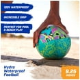 thumbnail image 3 of SwimWays Hydro Waterproof Football, 9.25 Inches, Blue Blue (New Version), 3 of 8