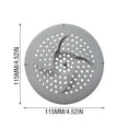 thumbnail image 2 of 3 PackHair Catcher,4.52" Square Hair Drain Cover for Shower Silicone Hair Stopper with Suction Cup,Easy to Install Suit for Bathroom,Bathtub,Kitchen,Pink, 2 of 8