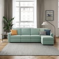 thumbnail image 5 of LINSY HOME Armless Chair, Middle RUBIK I Modular Sectional Sofa Couch Accent,Teal, 5 of 7