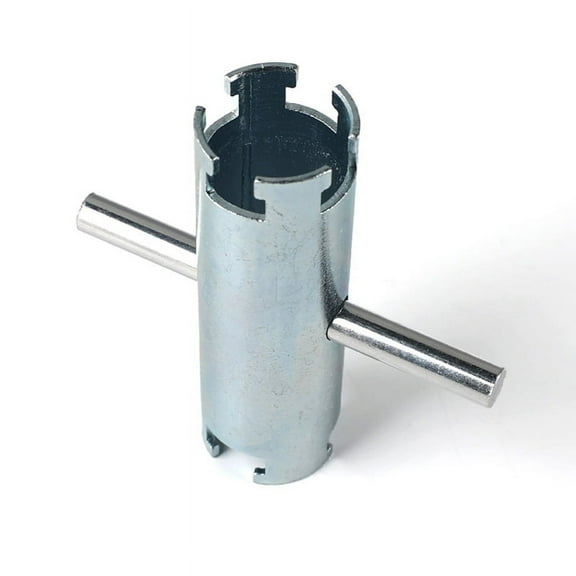 Heavy Duty Metal Wrench Double Ended Basket Strainer Wrench Tube Wrench Filter Wrench Hand Tool Maintenance