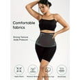 thumbnail image 4 of Athlemo Women's High Waisted Shaper Shorts Tummy Control Thigh Slimmer Butt Lifting, 4 of 6