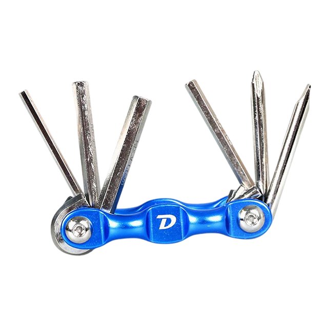 Herramientas de reparación de bicicletas , destornillador multifunción para bicicleta, llave Allen Azul Zulema Reparación de bicicletas multifunción