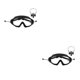 thumbnail image 4 of Yuarrent Niños natación gafas ajustables piscina antivaho gafas anteojos Type2 NO2, 4 of 6