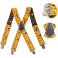 thumbnail image 4 of Tirantes resistentes para herramientas de trabajo, tirantes para cinturón con clips fuertes, correas ajustables en forma de X, tirantes cómodos para hombres y mujeres, herramientas, 4 of 5