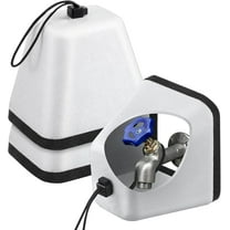 Outdoor Foam Faucet Covers for Winter, Large Size Freeze Protection Foam Spigot Protector for Outside Water Spigot Insulation