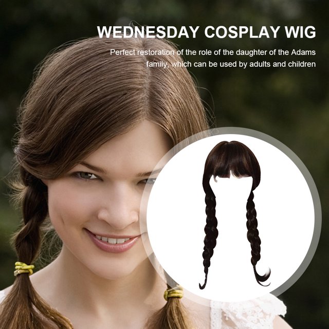 Cosplay Peluca Cosplay Fiesta Decoraciones Cosplay Cabello Negro para Tema Cosplay Fiesta Ndcxsfigh libre de BPA