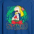 thumbnail image 3 of Hey Arnold! - Ho Ho Ho Stinko - Men's Long Sleeve T-Shirt, 3 of 5