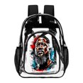 thumbnail image 1 of Jey Uso Backpack Game 17inX12.8in PVC Transparent Backpack Unisex Adult Sports Bag Fans Merchandise Leisure Gift Camping Picnic-Eufeuw, 1 of 7