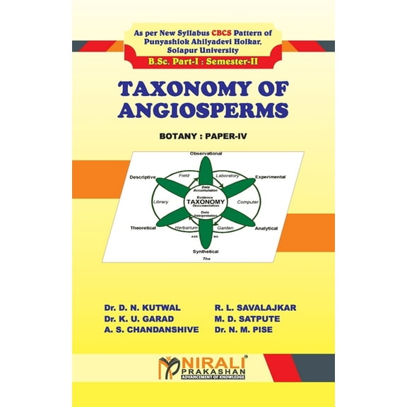Taxonomy of Angiosperms (Paper - IV), (Paperback)
