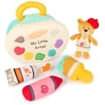 thumbnail image 1 of Set de juego de peluche GUND Baby My Little Artist con sonajero y chirriador, 1 of 9
