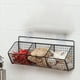 thumbnail image 4 of Estante de Cocina Montado en la Pared, Estante para Almacenamiento de Frutas y Verduras, Cesta de Drenaje de Pared Sin Perforaciones, 4 of 5