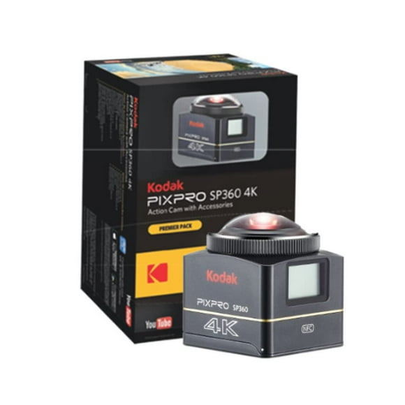 Cámara VR Kodak PIXPRO SP360 4K Premier Pack