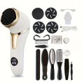 thumbnail image 1 of HAOAN 1pc Professional Rechargeable Electric Callus Remover  Portable Foot File Pedicure Tool Kit  USB Charging  Plastic  Odorless  with 1500mAh Lithium Battery  for Dead Skin & Hard Crac, 1 of 7