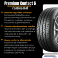 thumbnail image 3 of Paquete de 4 llantas 195/65R15 91H modelo PremiumContact 6 marca Continental, 3 of 12