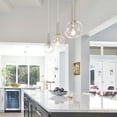 thumbnail image 3 of Sonneman 3763.38 Bubbles 3 Light 20" Wide Multi Light Pendant - Brass, 3 of 3