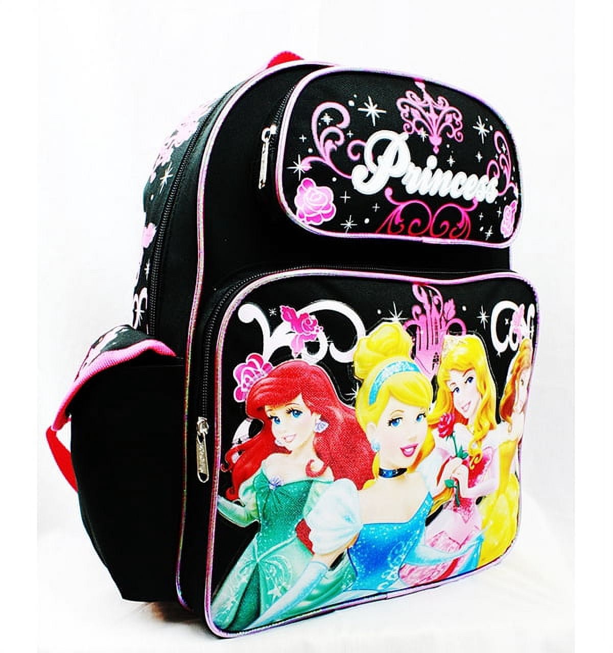 Medium Backpack - - 4 Princess Rose Bag Black School Bag New A05931