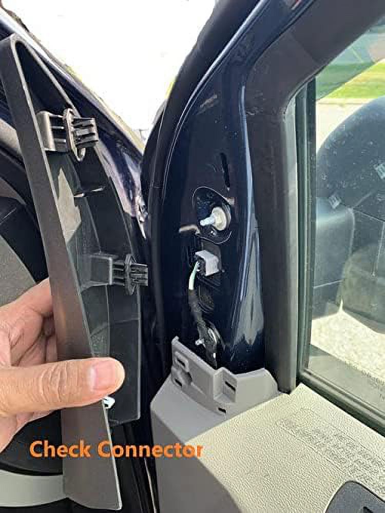 DigAutoParts Power Heated Towing Mirrors W/ Turn Signal For 2015-2019 Ford F-150 – Chrome, 8-Pin, Set Of 2