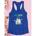 thumbnail image 3 of Best Mom Ever Pastel Color Racerback Tank Women -Image by Shutterstock, Female Medium, 3 of 4