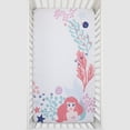 thumbnail image 2 of Disney The Little Mermaid Ariel - Coral, Aqua and White Photo Op Fitted Crib Sheet, Infant Girl, 2 of 4
