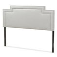 thumbnail image 2 of Casey Modern and Contemporary Greyish Beige Fabric Queen Size Headboard, 2 of 6