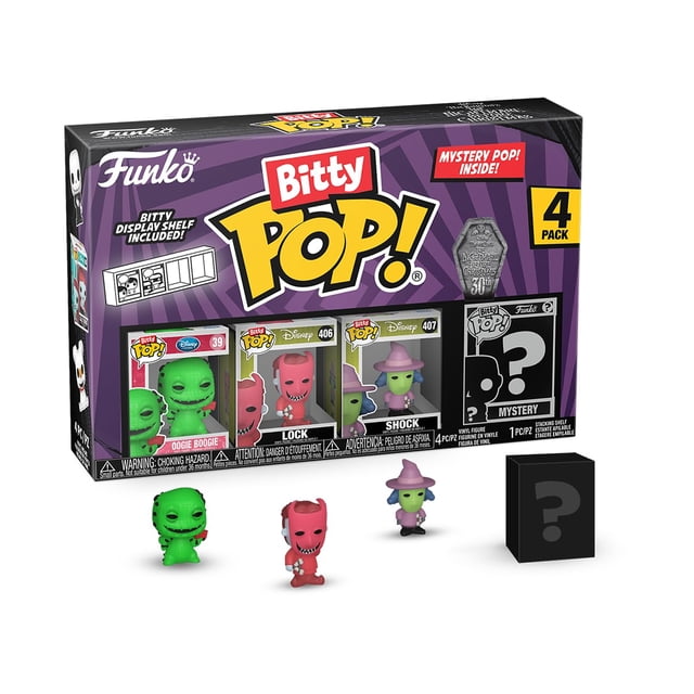 Funko Bitty Pop TNBC - Oogie Boogie 4 Pack