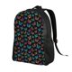 thumbnail image 2 of Fotbe Multicolored Butterflies Mochila de Viaje para Laptop, Mochila Ejecutiva Delgada y Resistente 15.6", 2 of 8