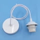 thumbnail image 1 of Portalámparas con dientes completos y rosca E27, cable colgante, bricolaje, creativo, con portalámparas de alambre, accesorios de araña combinados, 1 of 5