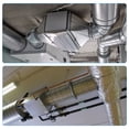 thumbnail image 5 of Uxcell Connecteur de Conduit de Ventilation en Métal 10 Pouces Raccord de Conduit Étanche Extension de Ventilation, 5 of 5