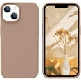 thumbnail image 1 of SHIYIBLD Compatible with iPhone 13 Case 6.1 Inch Liquid Silicone Soft Gel Rubber Slim Thin Microfiber Lining Cushion Texture Cover Shockproof Protective Phone Case for iPhone 13 Khaki, 1 of 8
