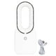 thumbnail image 1 of Mini Portable Bladeless Desk Fan with Light USB Charging for Home Office White, 1 of 4