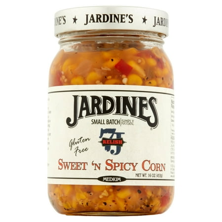 Spicy Corn Relish - (2 Pack) Jardine's Medium Sweet 'n Spicy Corn Relish 16 oz