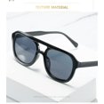 thumbnail image 2 of Lunettes de Soleil Mode Rétro pour Hommes et Femmes (Couleur : A, Taille : Medium), 2 of 4