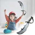 thumbnail image 2 of ​​GiLiling Deluxe Plastic Pirate Cutlass Prop​​ | Halloween Costume Accessory for Dress-Up Events, Themed Parties, and Swashbuckling Character Performances, 2 of 9