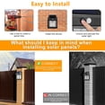 thumbnail image 5 of Gytobytle 2 PACK Solar Wall Lights Outdoor, Dusk to Dawn Porch Lights Fixture, Solar Wall Lantern with 3 Modes & Motion Sensor, 5 of 8