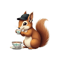thumbnail image 5 of Cartoon Squirrel Theme Stickers, Waterproof Squirrel Theme Sticker for Water Bottle Laptop Phone Cases Planner Skateboard Luggage Helmet Party Favor Decor, Ideal for Adults Teens Teacher Rewards, 5 of 9