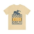 thumbnail image 2 of Good Vibes Only Unisex Bella + Canva Jersey Short Sleeve Tee, 2 of 12