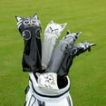 thumbnail image 2 of pitrice Golf Head Covers Mallet Putter Professionals Outdoor Training Equipment 5 Fairwaywood Black, 2 of 5