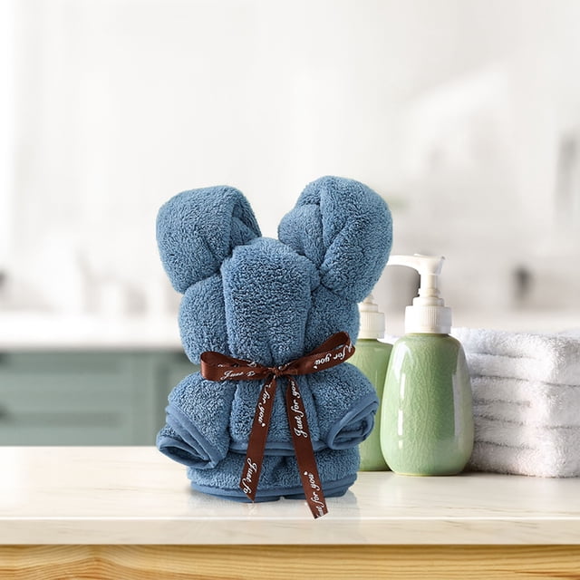 Serviette de Bain Cadeau pour Bébé en Forme d'Ours Emballée en Velours Corail Cadeau Serviette à Carreaux Ananas Serviette Ours Cadeau,1x Serviette en Molleton Corail en Forme d'Ours Liquidation