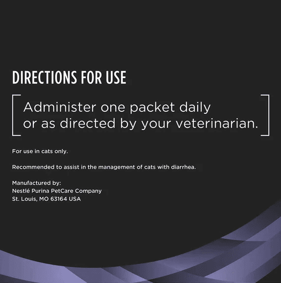 Purina Pro Plan Veterinary Supplements FortiFlora PRO Synbiotic Action Powder Supplement for Cats, 1 box (30 sachets)