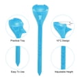 thumbnail image 3 of Uxcell 3.3 Inch Golf Tee, 10 Pack Plastic Golf Practice Tees Training Driving Range Tee, Blue, 3 of 6