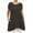 Black, variant on Women's Casual Plus Size Polka Dot Blouse Tunic Top Shirt