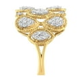 thumbnail image 5 of 14K Yellow Gold 1/2ct TDW Diamond Art Deco Ring (H-I, I1), 5 of 8