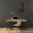 thumbnail image 4 of Greene, Taylor 11x24 Black Modern Framed Museum Art Print Titled - Bathroom Rules Chocolate White, 4 of 5