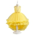 thumbnail image 3 of Esaierr Baby Kids Flower Girl Princess Dress 4-12 Years Old Hosting Evening Pageant Dress Toddler Photography Prop Performance Gown, 3 of 8