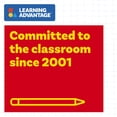 thumbnail image 2 of Plantilla de Geometría Learning Advantage Transparente Resistente con Regla y Línea Numérica, 2 of 8