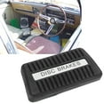 thumbnail image 4 of Brake Pedal Cover, Foot Brake Pad Grooved  Rubber Protector  For Automobile With Words, 4 of 8