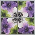 thumbnail image 2 of HomeMagic, Purple Floral 20" x 20" Print Canvas with Wood Frame, 2 of 5