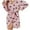 2-Pink, variant on Arlun Plush Short Hooded Robes for Women Heart & Striped Graphic Long Sleeve Fuzzy Bathrobes Shawl Collar Soft Warm Cozy Wrap Loungewear Sleepwear Robe with Belt and Pockets 9-Light Pink XL